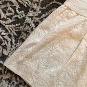 J. Crew Factory White Skirt | “Floral” Detail | 4